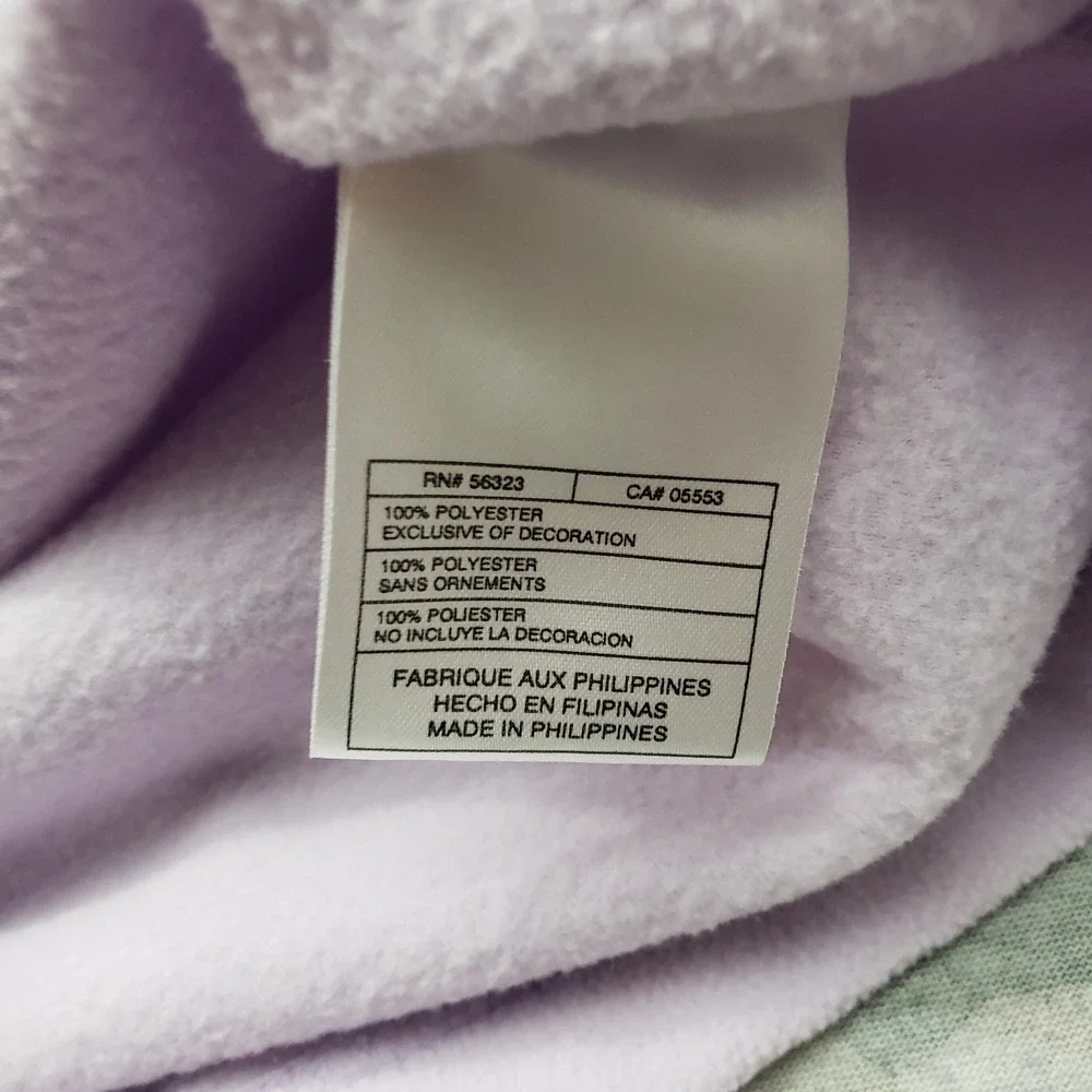 Vintage Nike Top Womens Large Purple Long Sleeve Silver Tag Quarter Zip